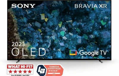55 Телевизор Sony XR-55A80L OLED, титановый черный