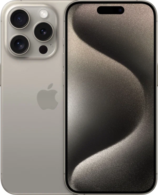 Смартфон Apple iPhone 15 Pro Max 256Gb Natural Titanium 2 SIM 