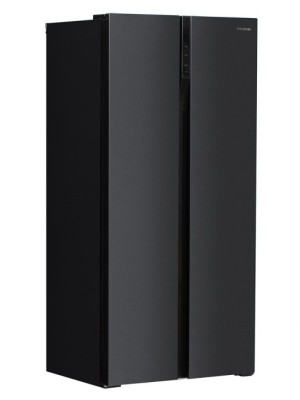 Холодильник Hyundai CS4505F черная сталь