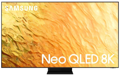 75" Телевизор Samsung QE75QN800BUXCE 2022, черный